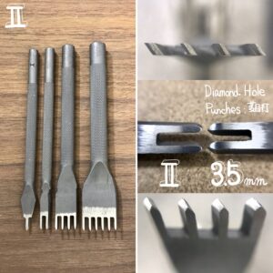 Diagonal Hole Punches Ⅱ (French Style)
