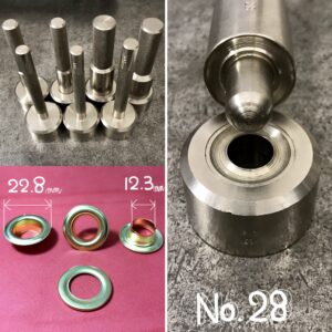 ハトメリング打 No.28