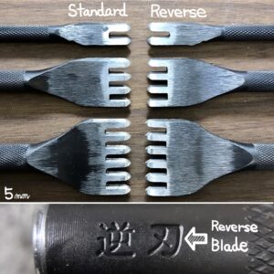 Reverse blade hole punches (5mm:space between prongs) <2types>【Specially made items】