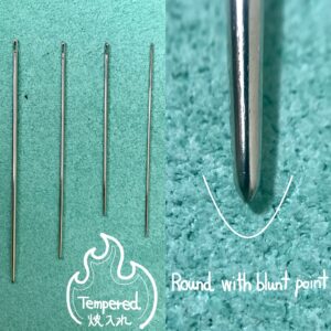 Harness Needles(4kinds) Round with blunt point