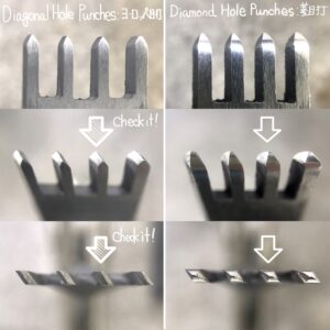 Diagonal Hole Punches Ⅳ (French Style)