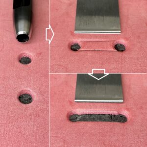 Thonging Chisels 1Prong (2mm/ 3mm/ 6mm/ 8mm/ 12mm/ 20mm/ 25mm) 