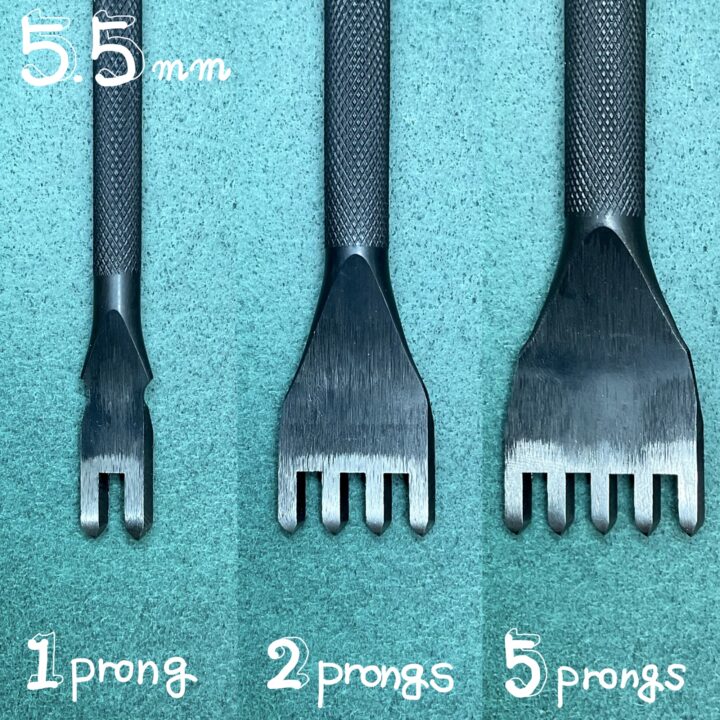 菱目打 5.5mmピッチ【特注工具販売】｜製品紹介｜レザー工具、レザークラフト用工具の企画・製造 | 岡製作所 | 市川市