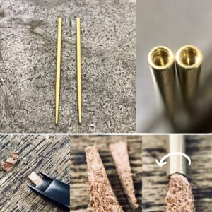 Brass Needle (for leather lacing)