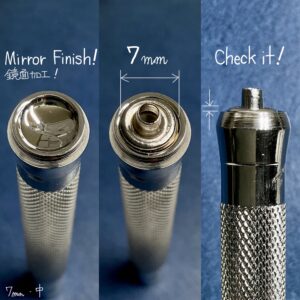 カシメ打　中・7mm 【特注工具販売】