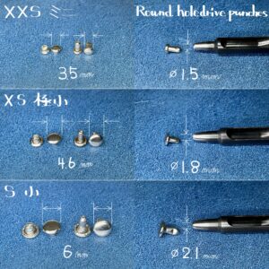 カシメ打 (極小) 4.6mm