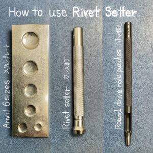 Rivet Setter (M) 7mm【Specially made items】