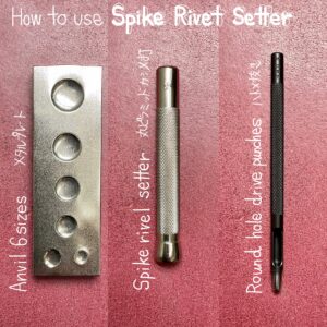 Spike Rivet Setter (S) 7mm