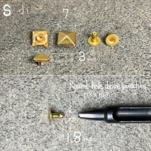 Pyramid Rivet Setter (S) 7mm