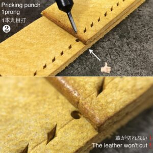 1本丸目打 (菱目打専用)【特注工具販売】