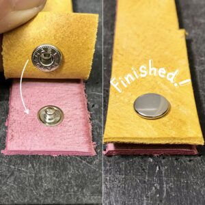 バネホック打　大 【metal fittings: No.5(HASI HATO)/ 12.5mm(PRIM)】