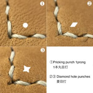 1本丸目打 (菱目打専用)【特注工具販売】