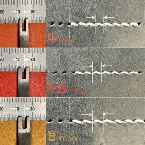 菱目打 2.5mmピッチ (最小サイズ)