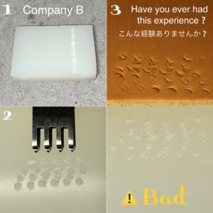 ゴム板(木目調) XXL【レザークラフト専用】【特注工具販売】