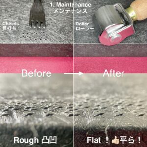 ゴム板(木目調) XXL【レザークラフト専用】【特注工具販売】