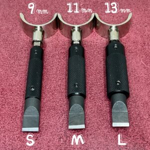 Pro Adjustable Swivel knife【S/ 9mm】(Built-in miniature precision bearing) Includes: Regular Type-Blade No.2/ Allen key