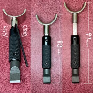 Pro Adjustable Swivel knife【M/ 11mm】(Built-in miniature precision bearing) Includes: Regular Type-Blade No.2/ Allen key