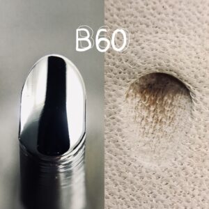 Leather Stamping Tool Japan Select #B60 Undercut Beveler Stamp