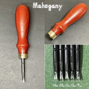 Special Pro Edger【Mahogany】5types/ Includes: Sharpening Rod, Water resistant paper no.800, no.1200 and Polishing compound(Specially made items limited)【Specially made items】