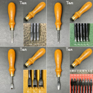 Special Edger【Tan】8types/ Includes: Polishing compound/ Water resistant paper#1200【Specially made items】