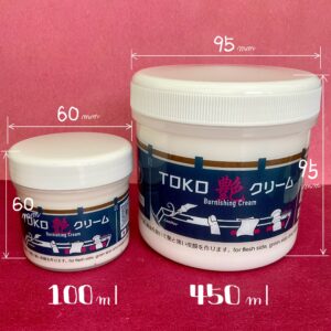 TOKO艶クリーム (100ml) コバ・トコ・銀面磨きクリーム