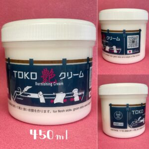 TOKO艶クリーム (450ml) コバ・トコ・銀面磨きクリーム