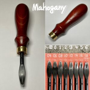 Special Edger【Mahogany】8types/ Includes: Polishing compound/ Water resistant paper#1200【Specially made items】