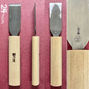 Skiving Knife 24mm (Japanese Style) Includes: Polishing compound