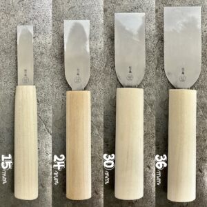 Skiving Knife 36mm (Japanese Style) Includes: Polishing compound