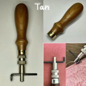 Special Stitching Groover【Tan】Includes: Polishing compound 【Specially made items】