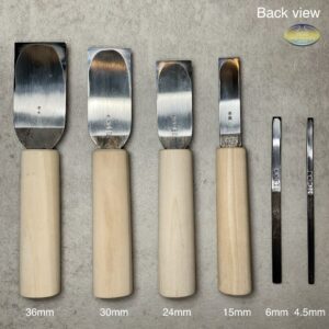 革包丁 24mm (青棒付き: 研磨剤) 火造り品