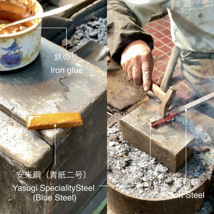 革包丁 30mm (青棒付き: 研磨剤) 火造り品｜製品紹介｜レザー工具