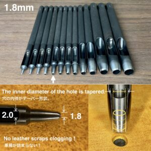 ハトメ抜き 1.8mm/ 6号