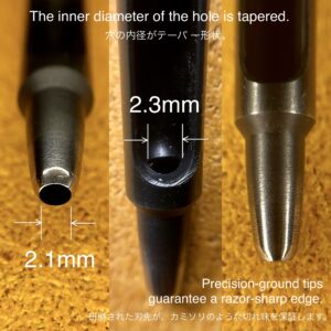 Round Hole Drive Punches 2.1mm