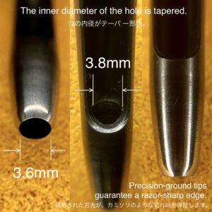 Round Hole Drive Punches 3.6mm