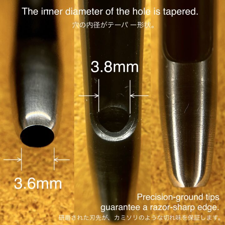 Round Hole Drive Punches 3.6mm