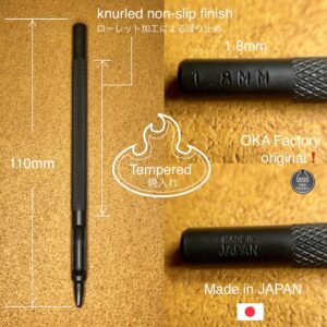 ハトメ抜き 1.8mm/ 6号