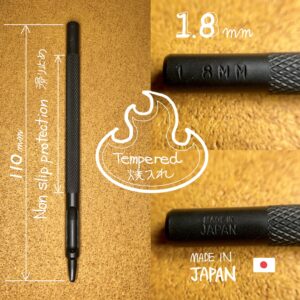 ハトメ抜き 1.8mm/ 6号