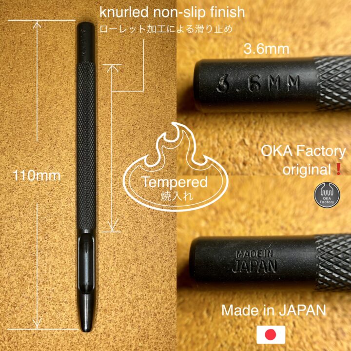 Round Hole Drive Punches 3.6mm
