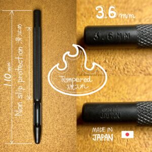 ハトメ抜き 3.6mm/ 12号