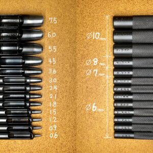 Round Hole Drive Punches 2.4mm