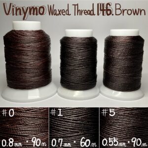 Vinymo Waxed Thread【146.Brown】