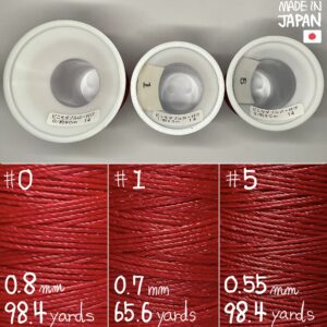 Vinymo Waxed Thread【14.Red】