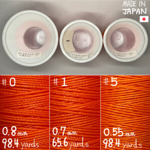 Vinymo Waxed Thread【7.Orange】