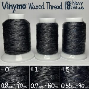 Vinymo Waxed Thread【18.Navy Blue】