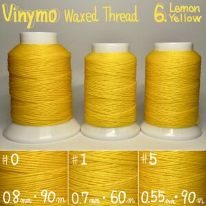 Vinymo Waxed Thread【6.Lemon Yellow】