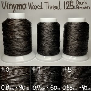 Vinymo Waxed Thread【125.Dark Brown】