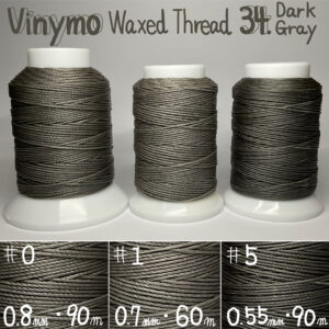 Vinymo Waxed Thread【34.Dark Gray】