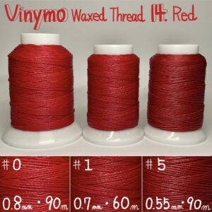 Vinymo Waxed Thread【14.Red】
