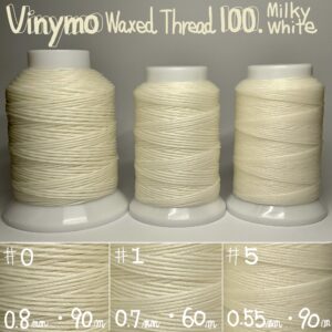 Vinymo Waxed Thread【100.Milky White】